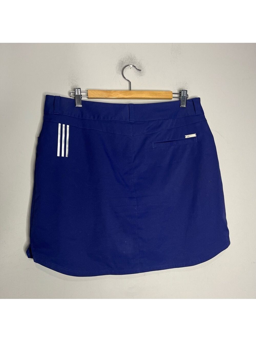 Adidas Climalite Essentials Blue Purple Golf Skort; Size 12 - Picture 8 of 14